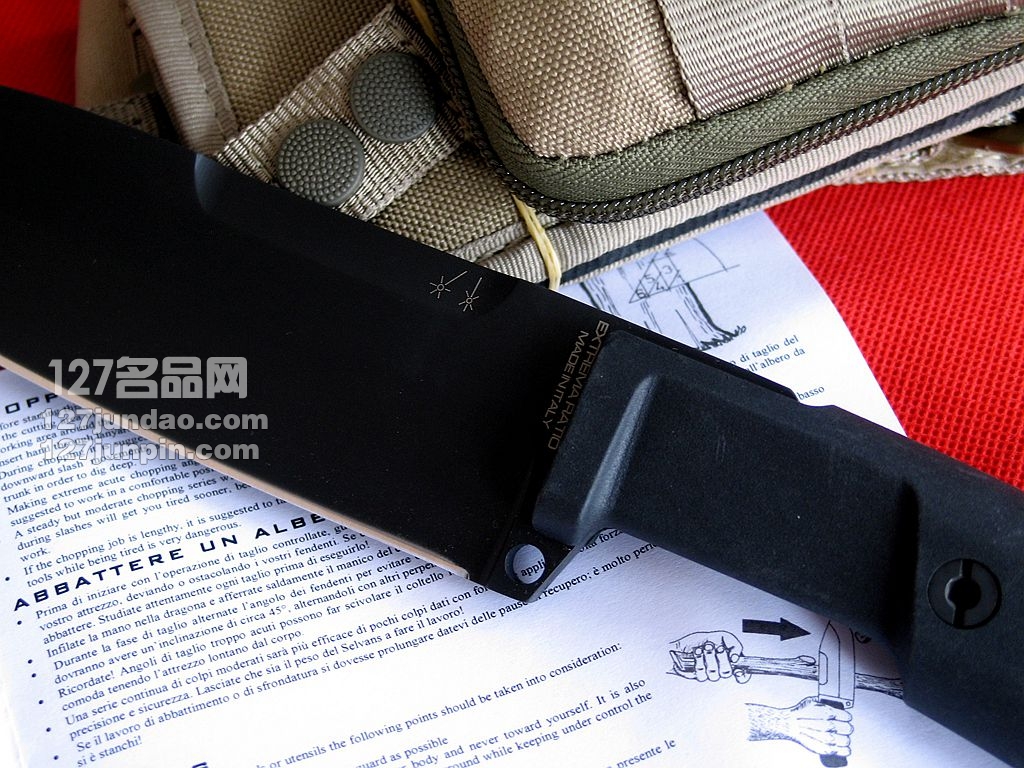 Extrema Ratio极端武力深林之神 SELVANS特种兵求生刀 意大利生存