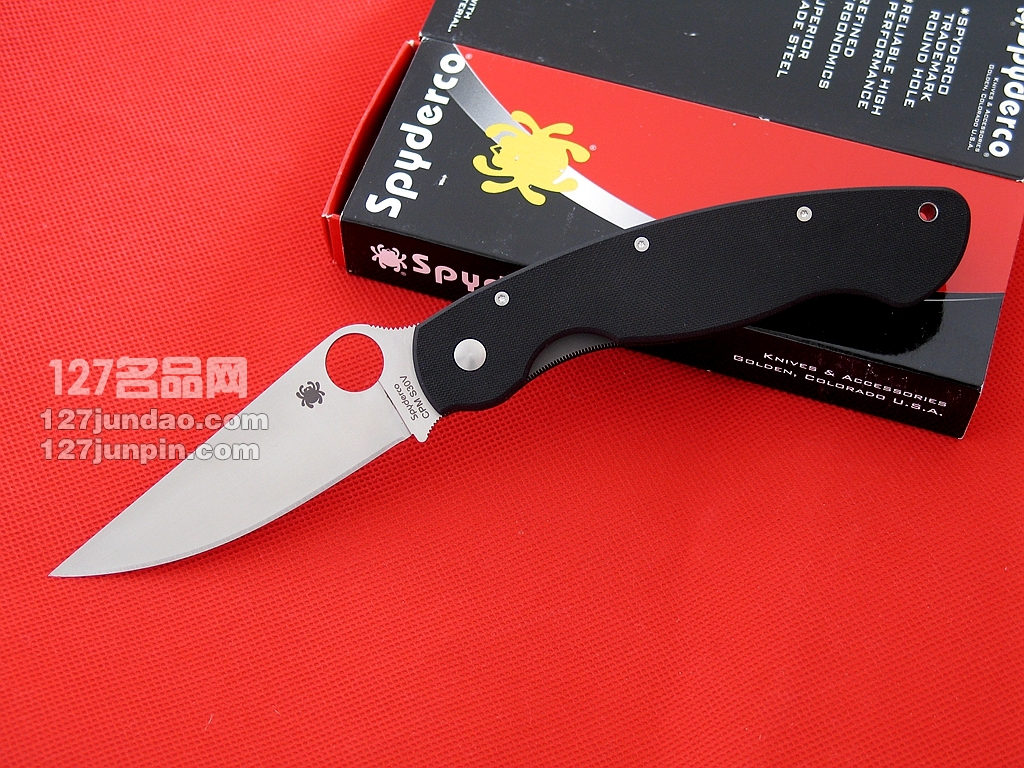 美国蜘蛛SPYDERCO C36GPE 127名刀网 美国蜘蛛SPYDERCO C36GPE 127名刀网