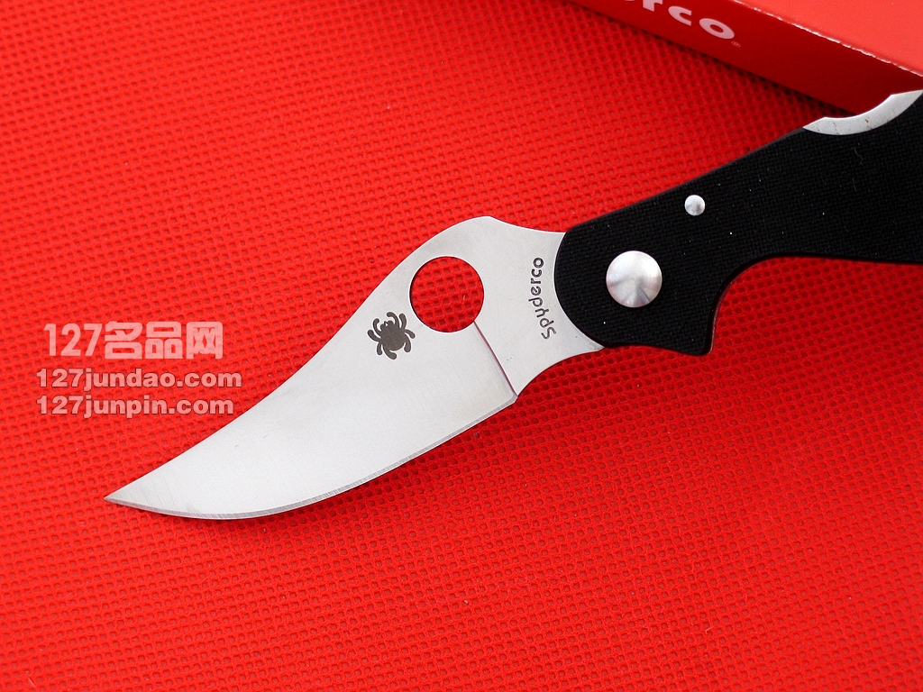 美国蜘蛛SPYDERCO C105GP2波斯二代 小号波斯风格折刀 127名品网