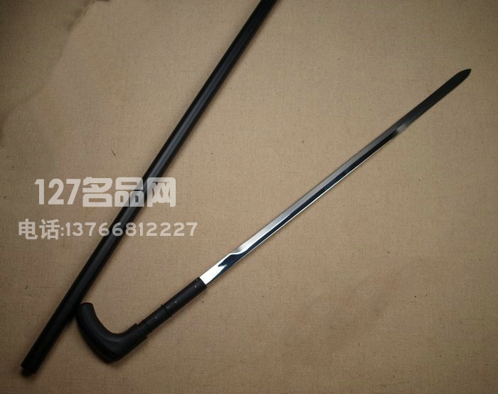 美国冷钢cold steel 88SCFD 弯头手杖剑高端手杖刀
