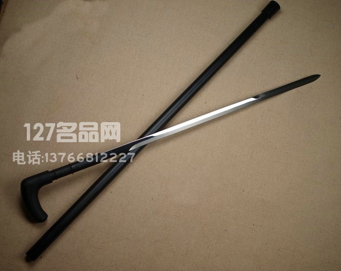 美国冷钢cold steel 88SCFD 弯头手杖剑高端手杖刀