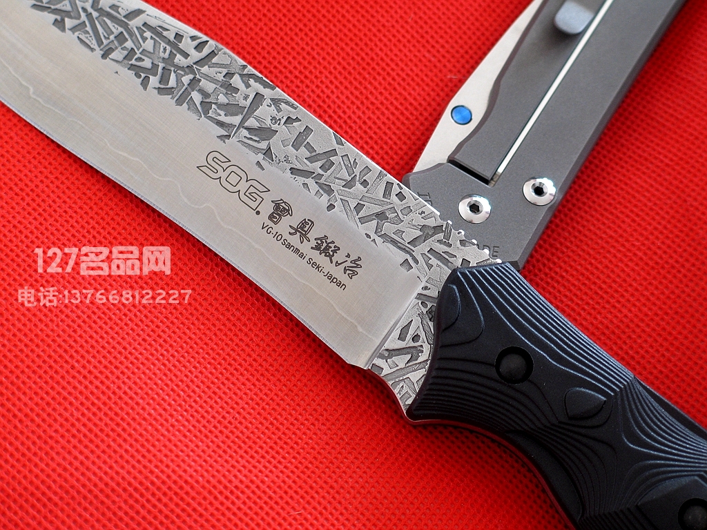 美国索格SOG 哨格FG01-L日本风格战术直刀 127名品