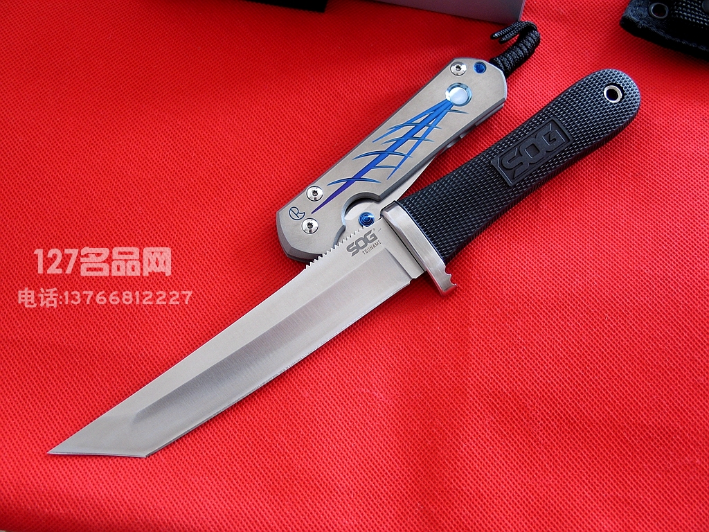 SOG 索格TS01-N 海啸 日式战术生存刀名刀 军刀 127名品 SOG 索格TS01-N 海啸 日式战术生存刀名刀 军刀 127名品