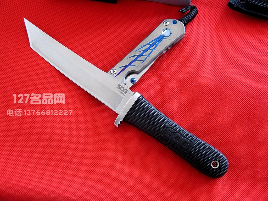 SOG 索格TS01-N 海啸 日式战术生存刀名刀 军刀 127名品