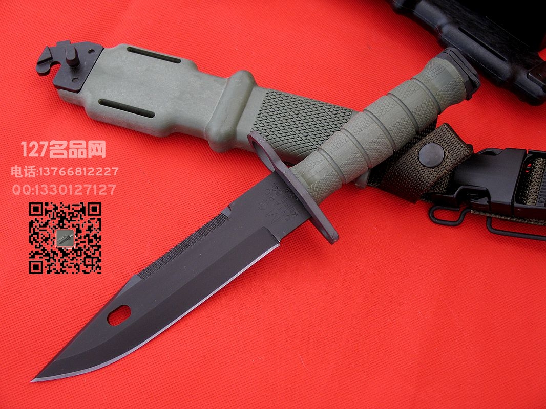 美国安大略Ontario 军版M9多功能刺刀 127名品网 美国安大略Ontario 军版M9多功能刺刀 127名品网