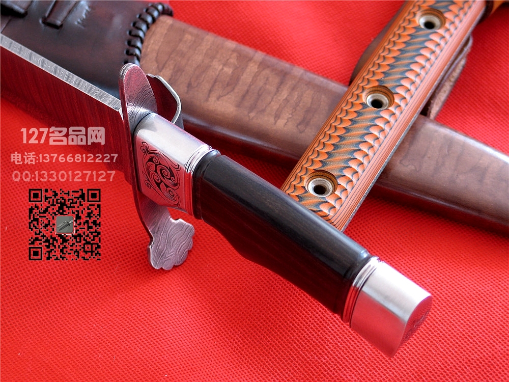 制刀大师迈克尔维京海盗博伊大马士革刃 世界名刃 
