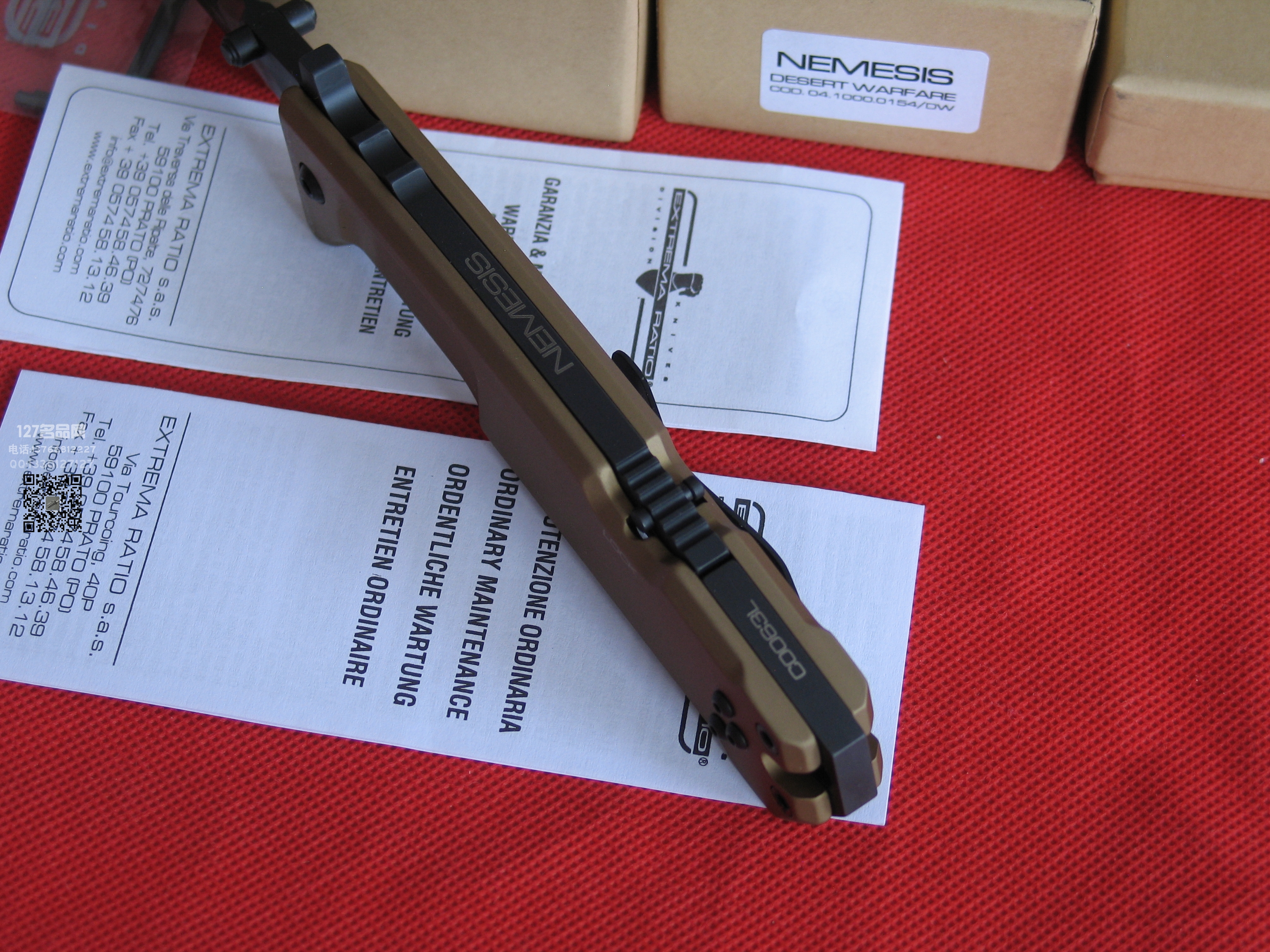 Extrema Ratio极端武力复仇女神NEMESIS沙漠色127名品网