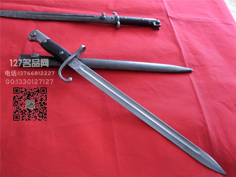 阿根廷1891制式刺刀 名刃127名品 阿根廷1891制式刺刀 名刃127名品