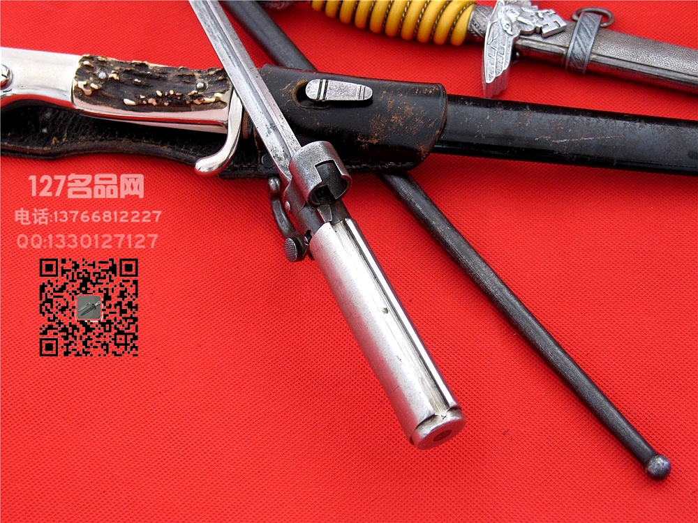 法国林白刺刀M1886带护手勾军刀 127名品