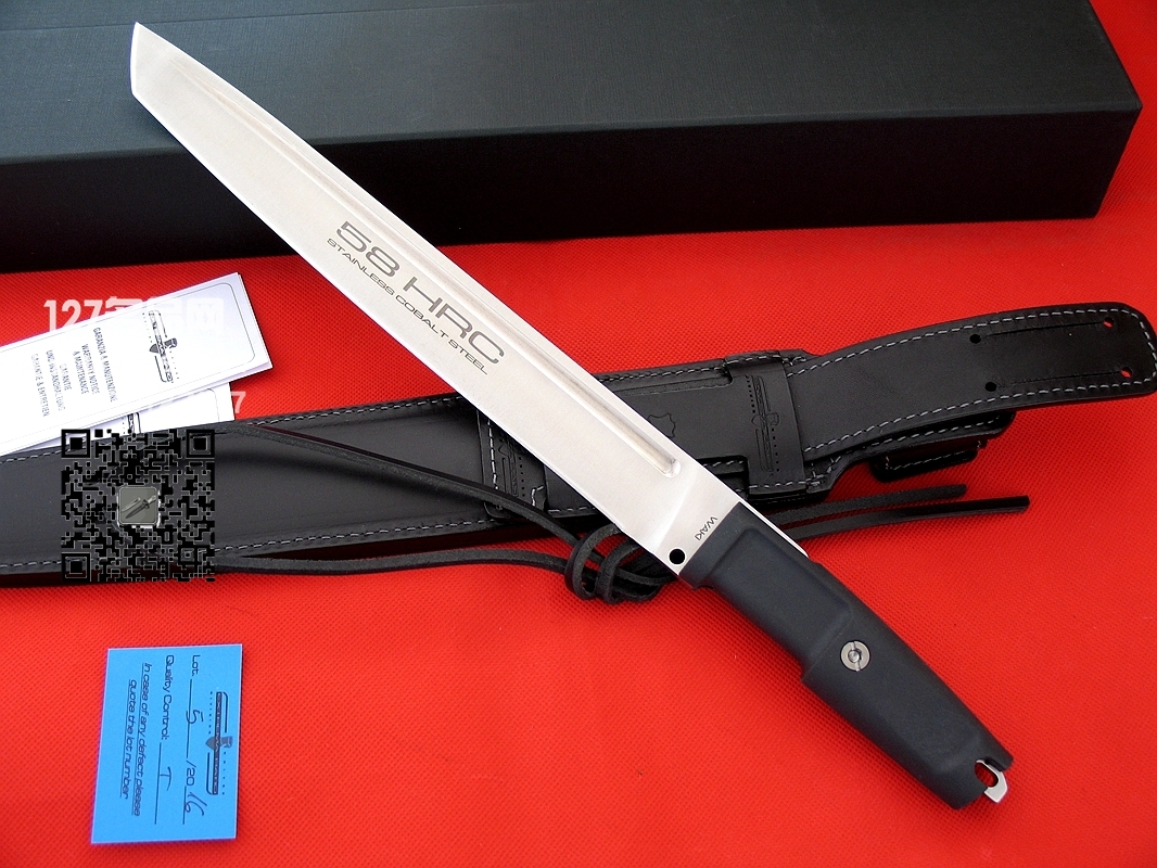 Extrema Ratio意大利极端武力WAKI排障刀 日式风格军刀127名品网