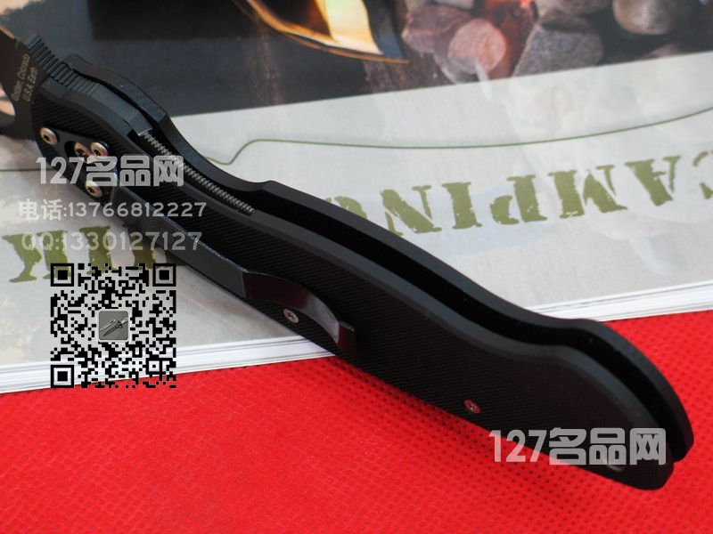 美国蜘蛛SPYDERCO C36GPBK全刃战术折刀