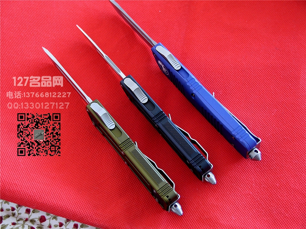 美国微技术MICROTECH海军版甲虫OTF军版甲虫T头直弹名刀 军刀