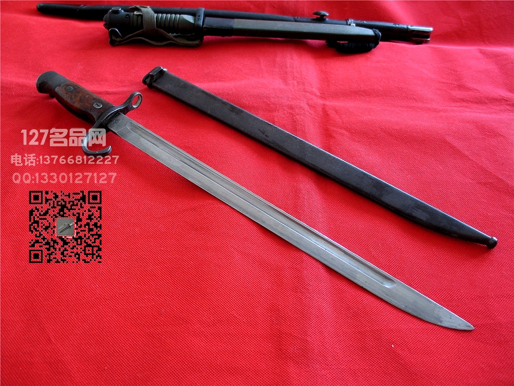 日本小仓30刺刀 日本军刀收藏品127名品网 日本小仓30刺刀 日本军刀收藏品127名品网