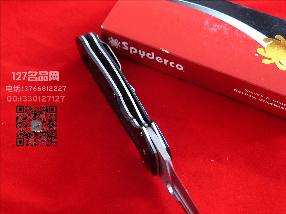 美国蜘蛛Spyderco  C215G Euroedge S30V钢2017新款折刀