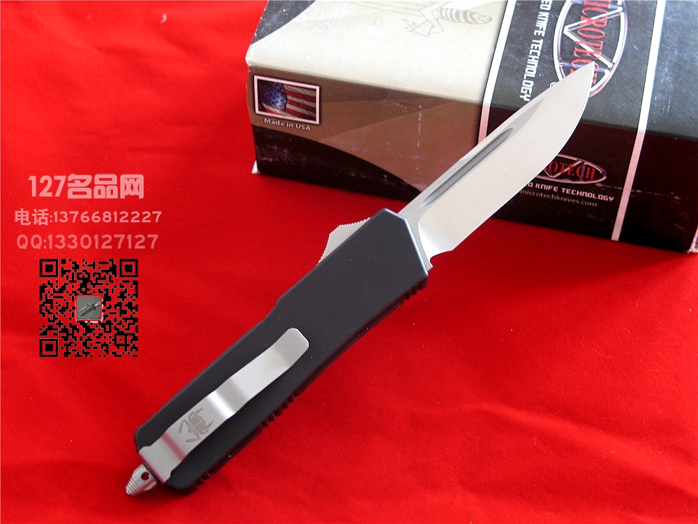 美国微技术MICROTECH 176-4 圣甲虫水滴头单锋全刃直跳