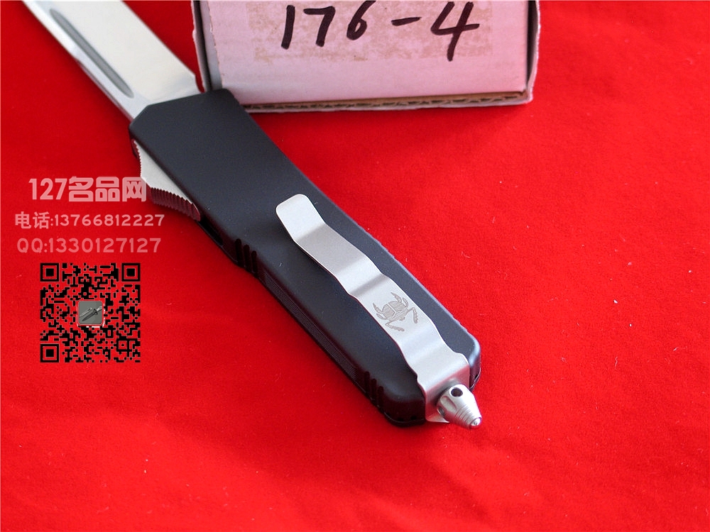 美国微技术MICROTECH 176-4 圣甲虫水滴头单锋全刃直跳
