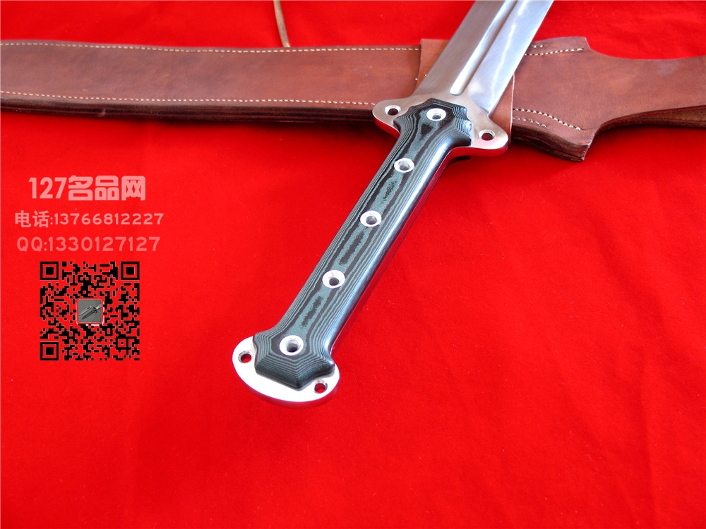  美国冷钢Cold Steel 双刃罗马短剑127名刃名品网