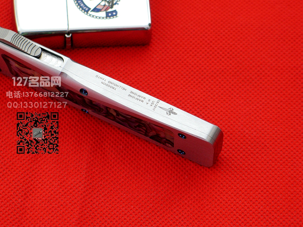 美国微技术MICROTECH 剑标限量版手工镜面地狱犬
