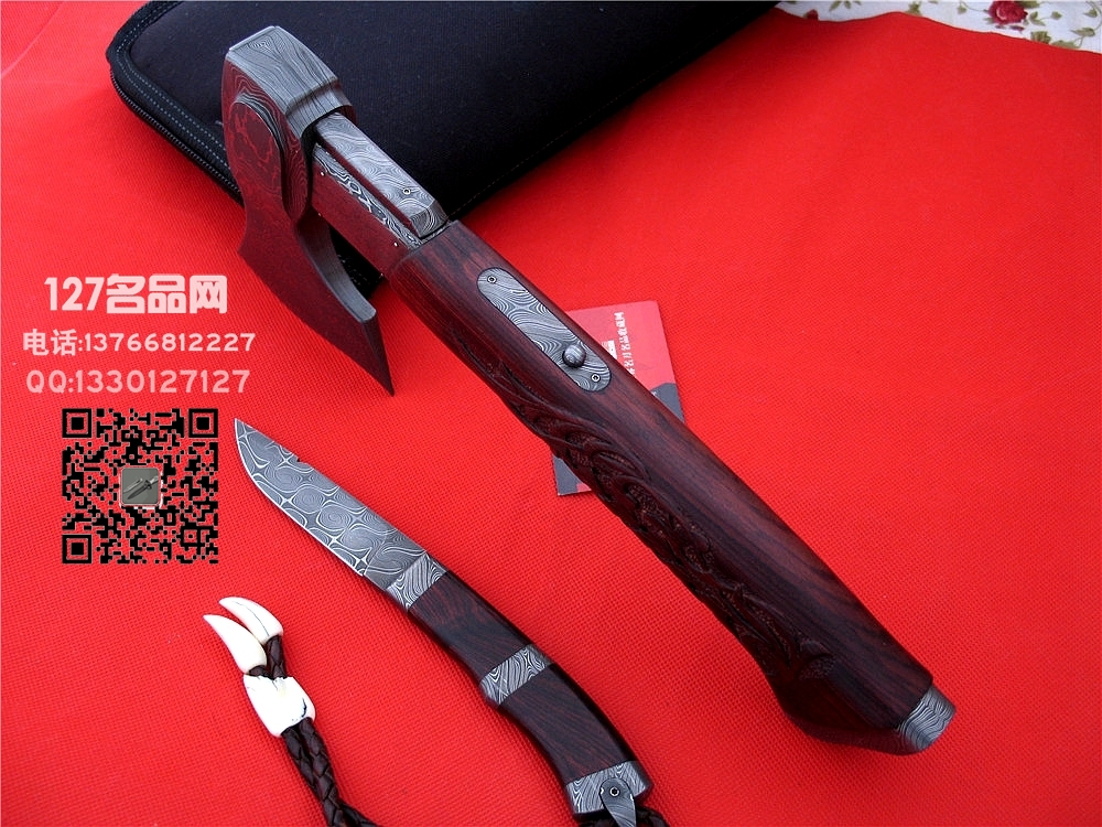 斯洛伐克大师 斯特凡·艾伯特  大马士革战神斧 世界名斧