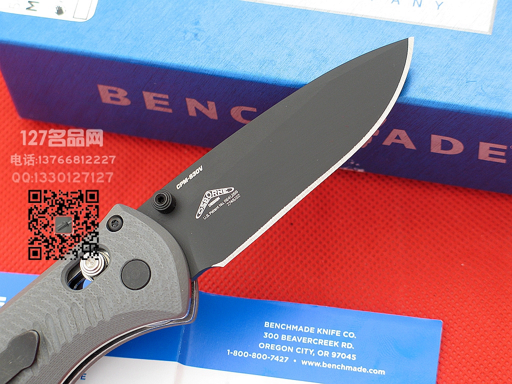 美国蝴蝶Benchmade 585BK2快开刀世界名刀