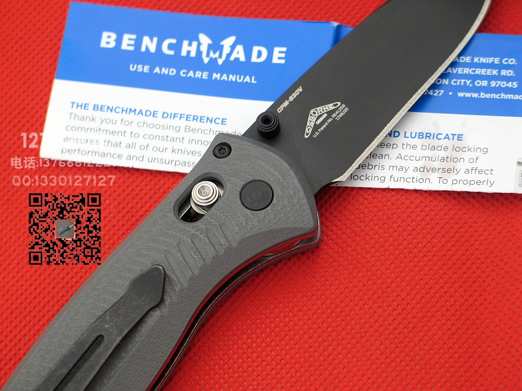 美国蝴蝶Benchmade 585BK2快开刀世界名刀