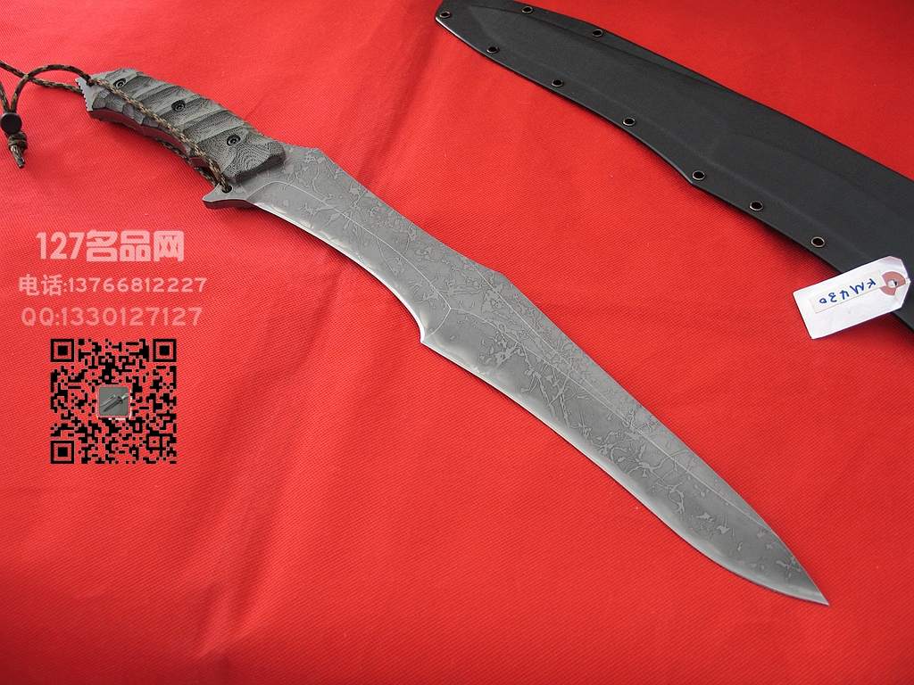 KikuMatsuda松田菊男KM-430苍龙 大型战术直刃