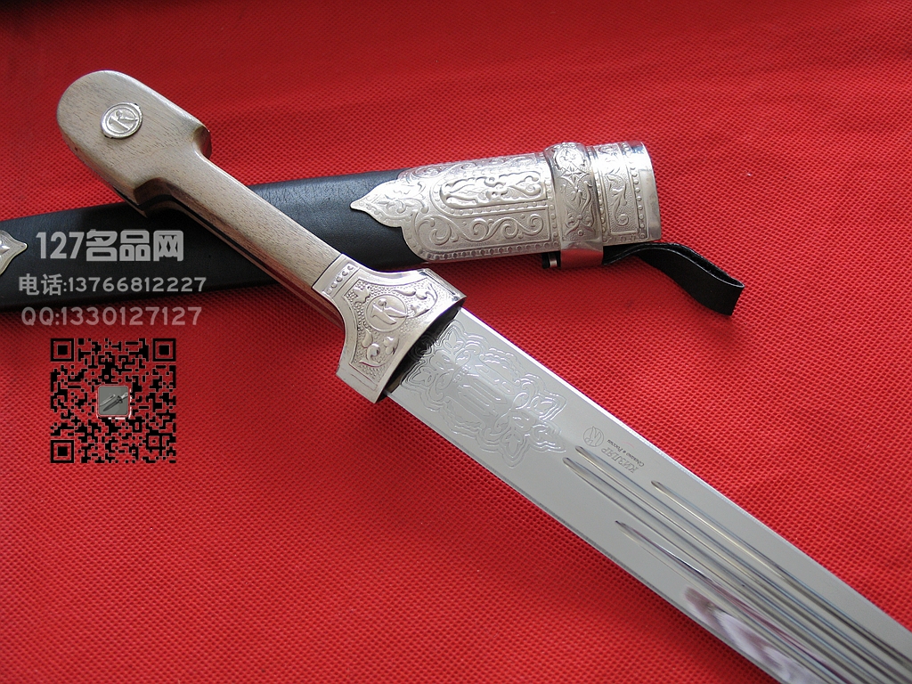俄罗斯 Kizlyar 哥萨克短剑进口佩剑 127名刀网