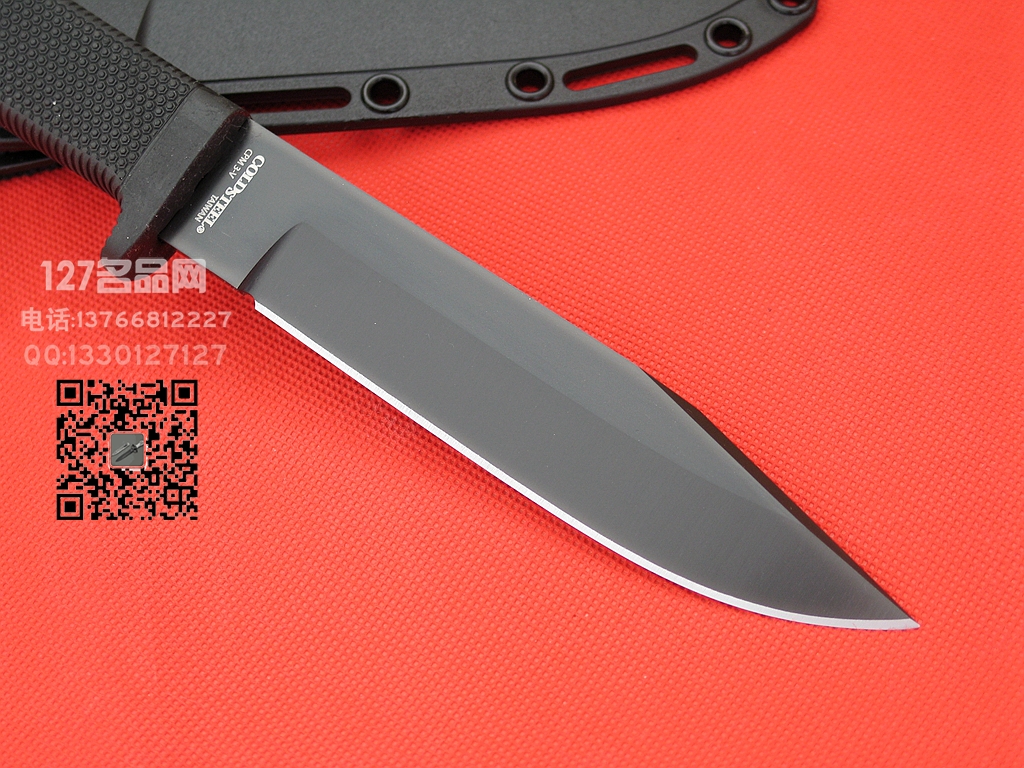 Cold Steel美国冷钢38CKC 3v钢求生救援刀127名品 