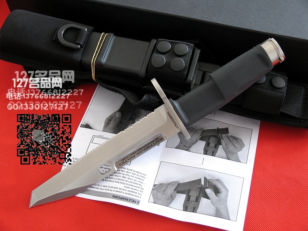 意大利极端武力Extrema Ratio支点 阿富汗多功能刺刀名刀127名品