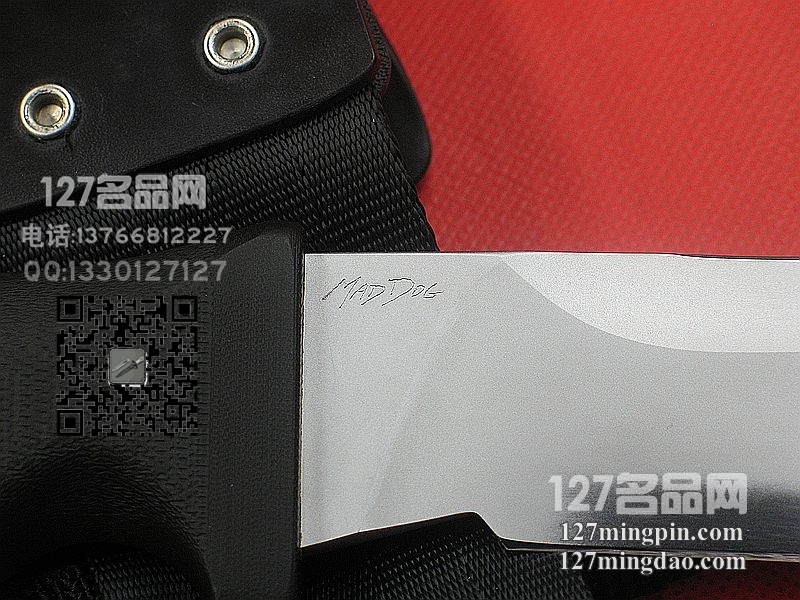 美国疯狗Mad Dog 巫毒犬轻量版 烧刃战术直刀