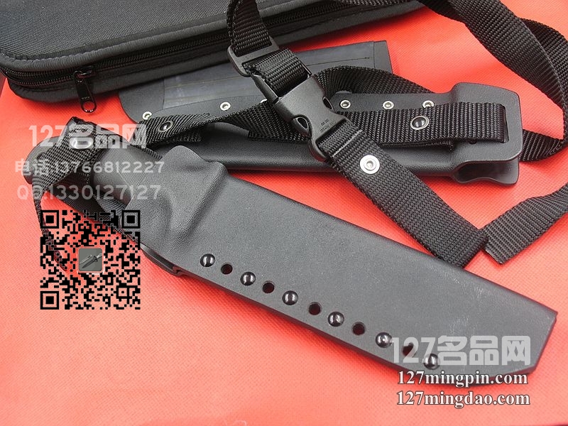 美国疯狗Mad Dog 巫毒犬轻量版 烧刃战术直刀