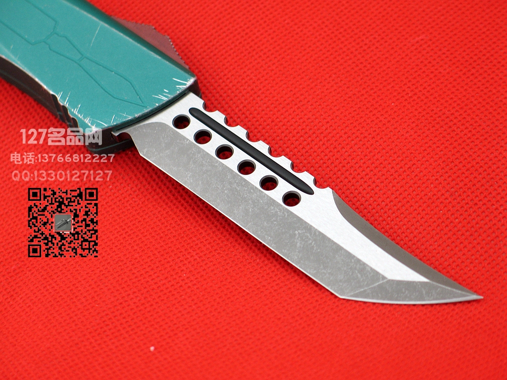 美国微技术Microtech  219-10BH 赏金猎人地狱犬大龙 天启缎面