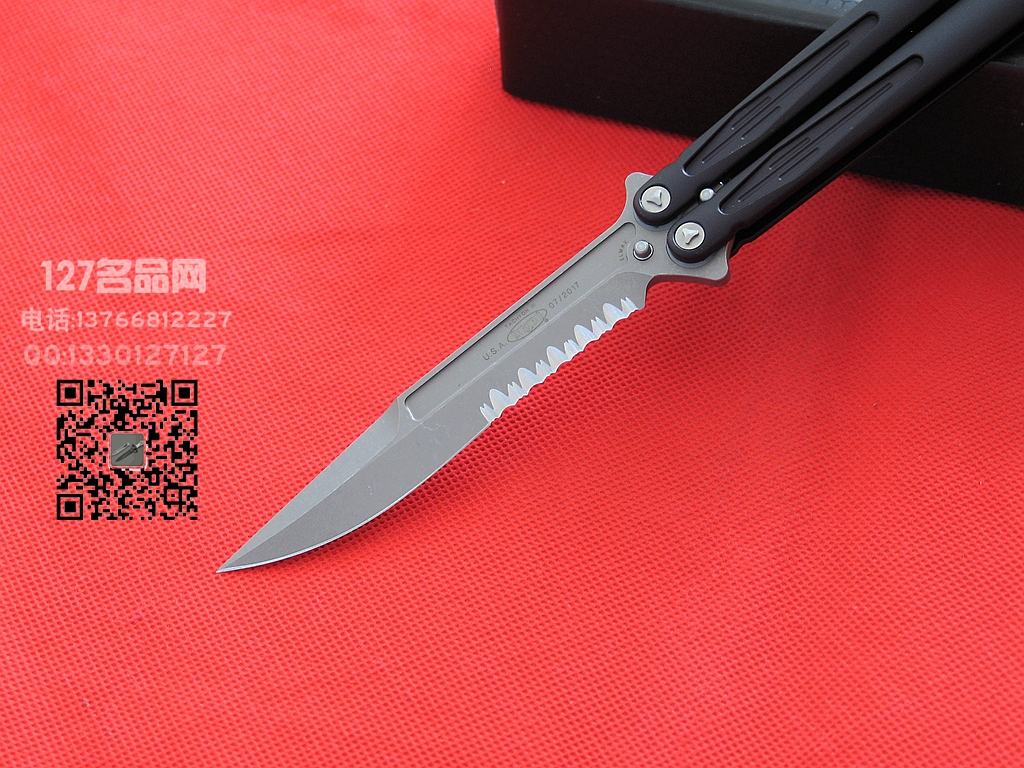 美国微技MICROTECH 微技术 173-11蝴蝶刀 127名品