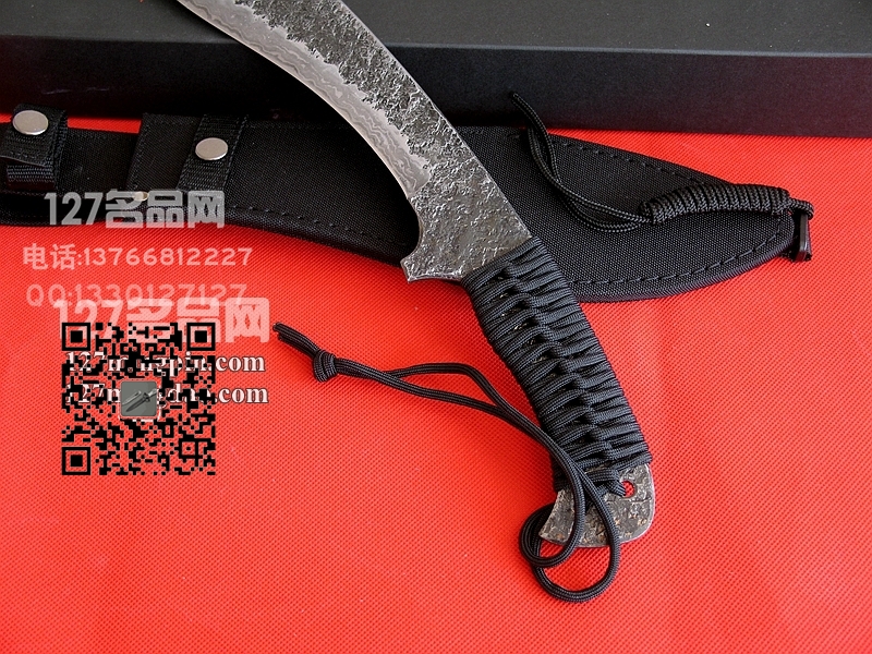 Kanetsune日本关兼常 KB-155狗腿 21层S-85C高碳钢手工大马刃