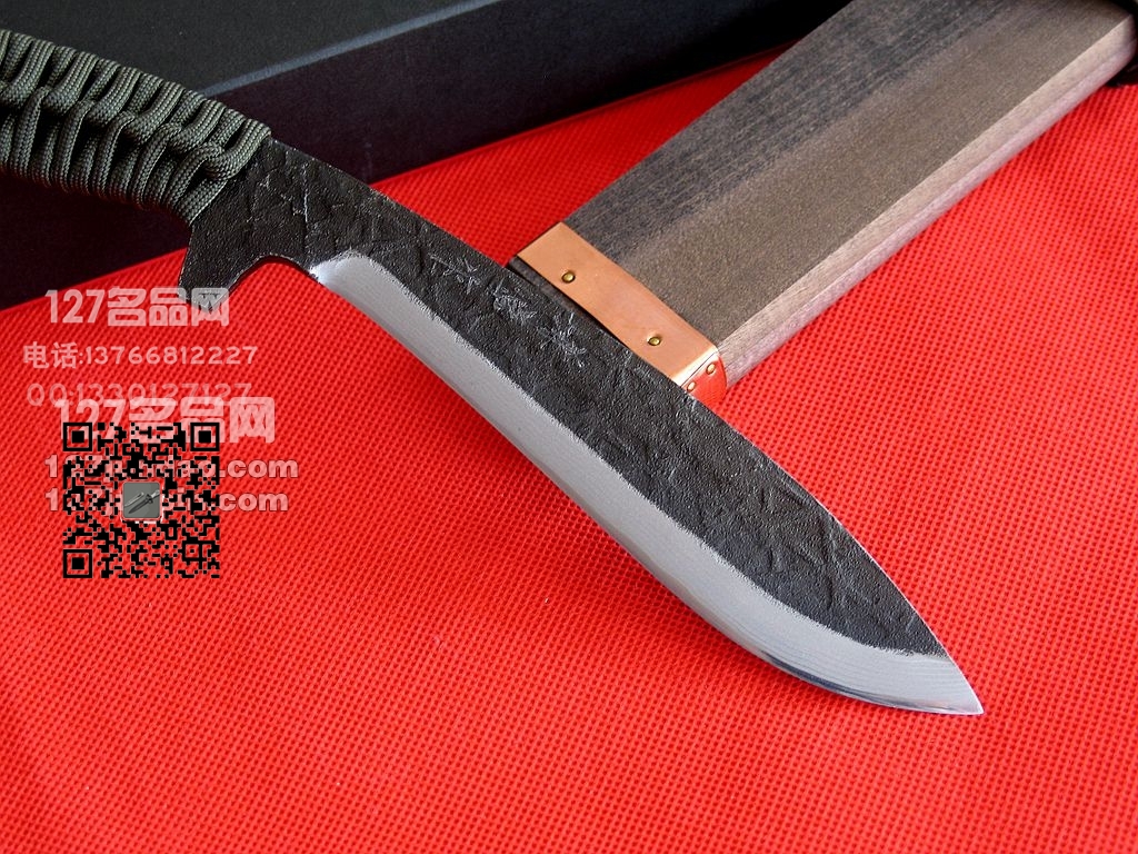 Kanetsune关兼常KB-212遊 伞绳柄小狗腿 日本刀 127名品网