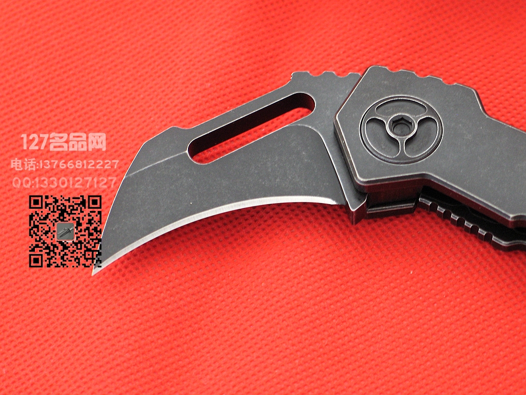 Quartermaster美国军需官 QTR5ZTT爪刀 S35VN钢钛柄