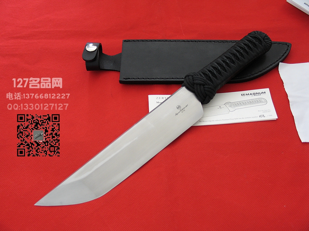 Boker博克限定版 鱼皮柄日式缠绳柄武士 Boker博克限定版 鱼皮柄日式缠绳柄武士