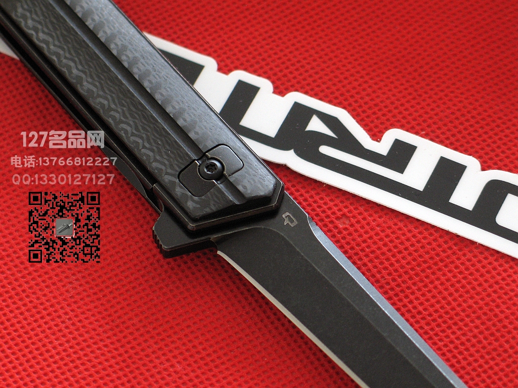 军需官Quartermaster QSE-13CF S35VN粉末碳纤维柄战术快开