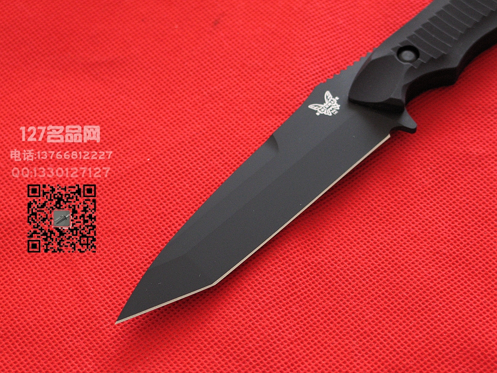 美国蝴蝶BENCHMADE 141BK猎虎黑色柄 127名品