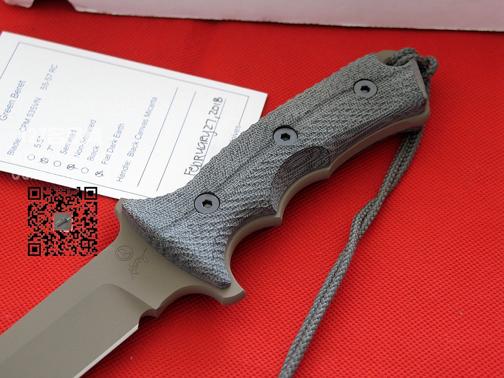 Chris Reeve克里斯里夫Knives: Green Beret7贝雷帽特种部队战术刀