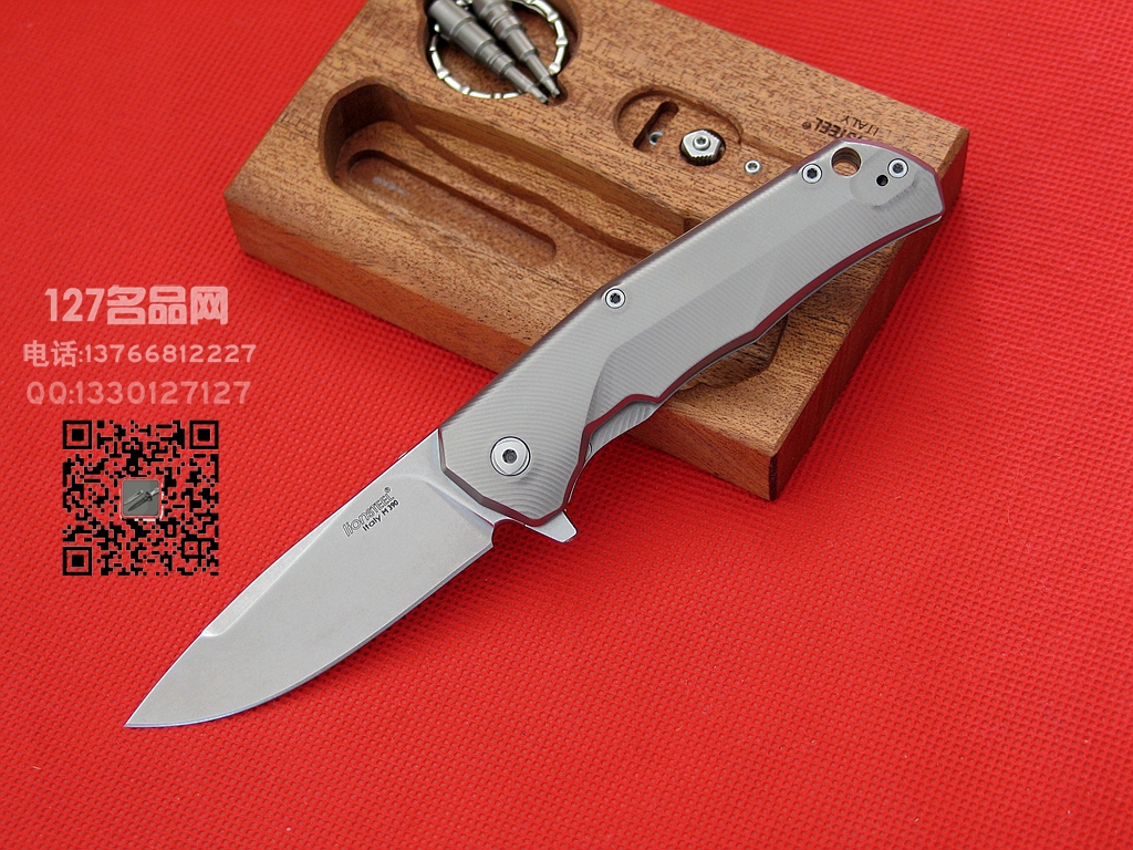 Lion steel意大利钢狮 TRE-BR M390超级钢钛柄 Lion steel意大利钢狮 TRE-BR M390超级钢钛柄