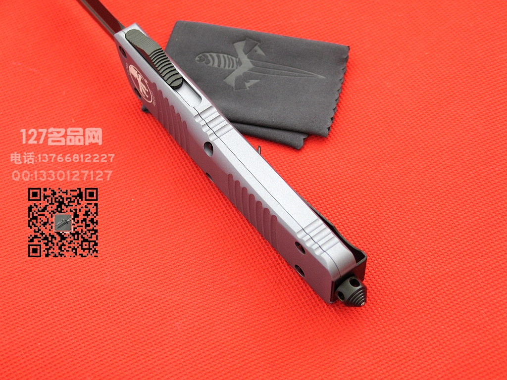 Microtech美国微技术142-1GY军版双色战术恐龙