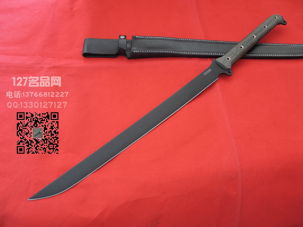美国巴斯BUSSE 定制版大型战斗刀 名刀收藏网 美国巴斯BUSSE 定制版大型战斗刀 名刀收藏网
