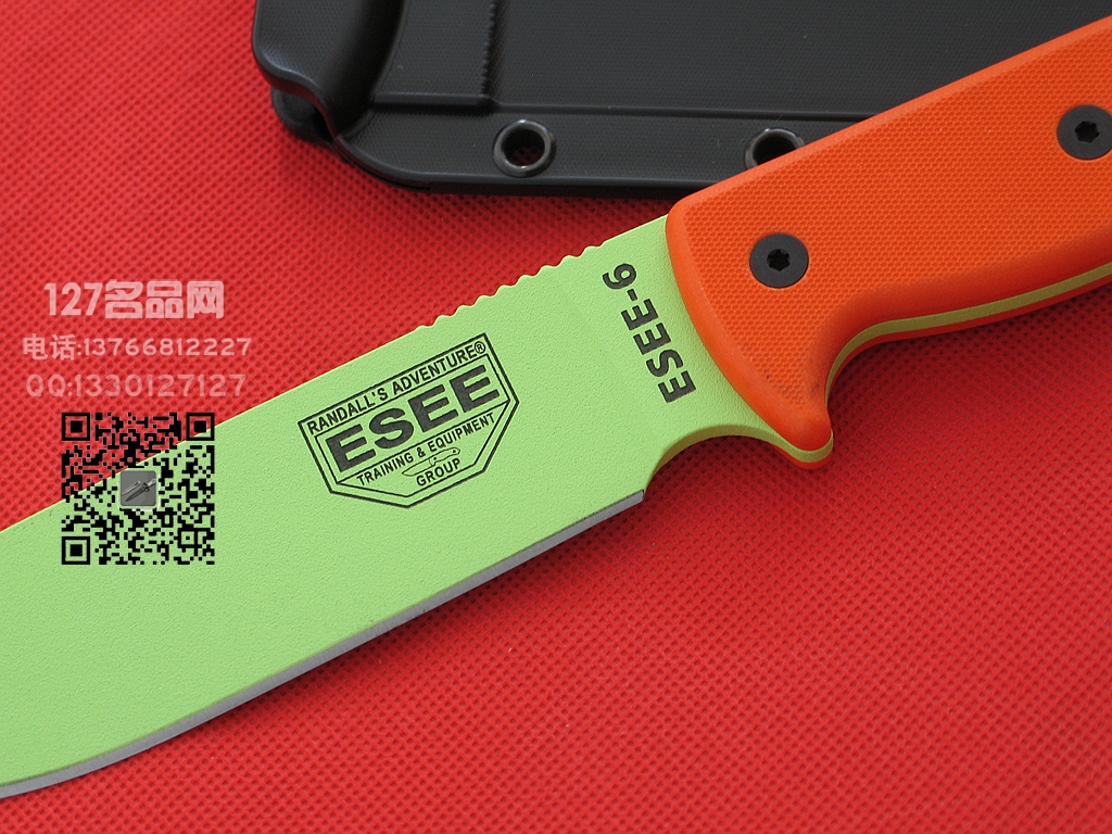 美国ESEE 蚂蚁6 北美生存刀战术刀127名品网