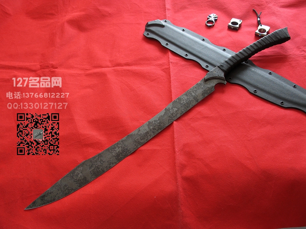 美国僵尸工坊Zombie 鬼魂II手工锻造大型战斗刀 美国僵尸工坊Zombie 鬼魂II手工锻造大型战斗刀