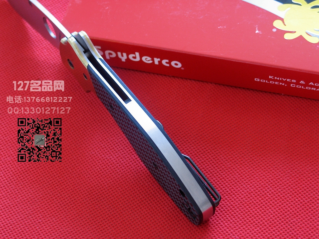 美国蜘蛛SPYDERCO C190CFP鲍伊风格斗刀127名刀网