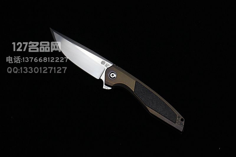 俄罗斯CKF  斯维奇Switch M390 快开折刀手工限量版