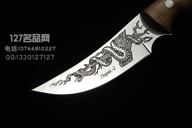 俄罗斯 Kizlyar基兹利亚尔 斑蝰-2 藤黄檀手柄