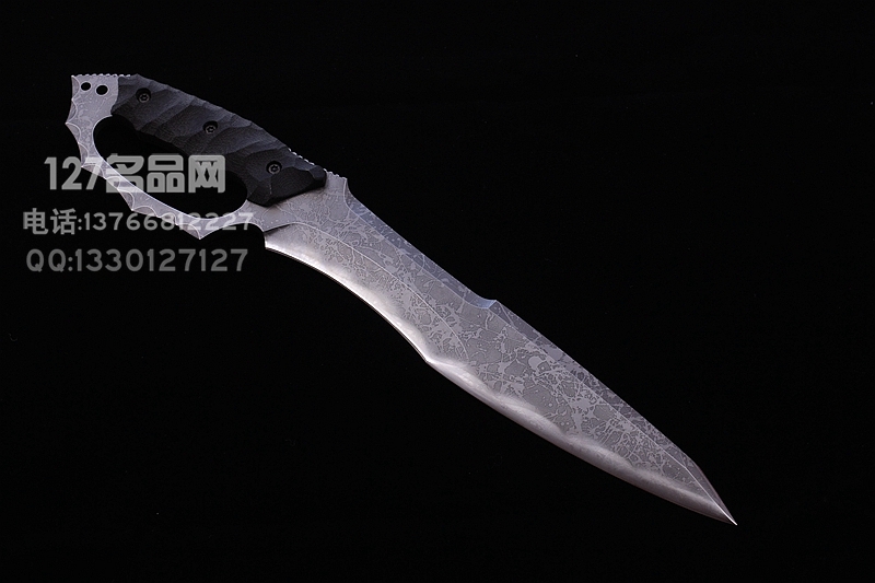 KikuMatsuda松田菊男 KM-340 Wolf 狼 超大号鸟嘴刀头D形护手