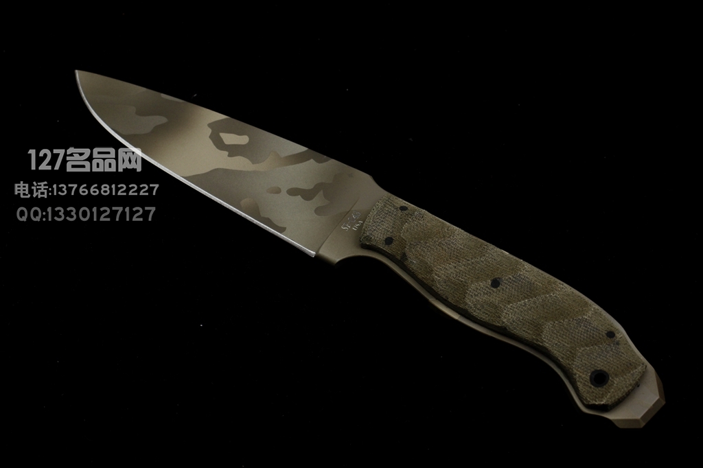 WINKLER KNIVES 美国温克勒 虎纹迷彩 爆裂之矛 